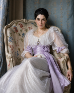 Lady Agnew of Lochnaw, John Singer Sargent, AI Reconstruction
