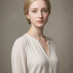 Princess Helena of the United Kingdom by Franz Xaver Winterhalter - AI Reconstruction