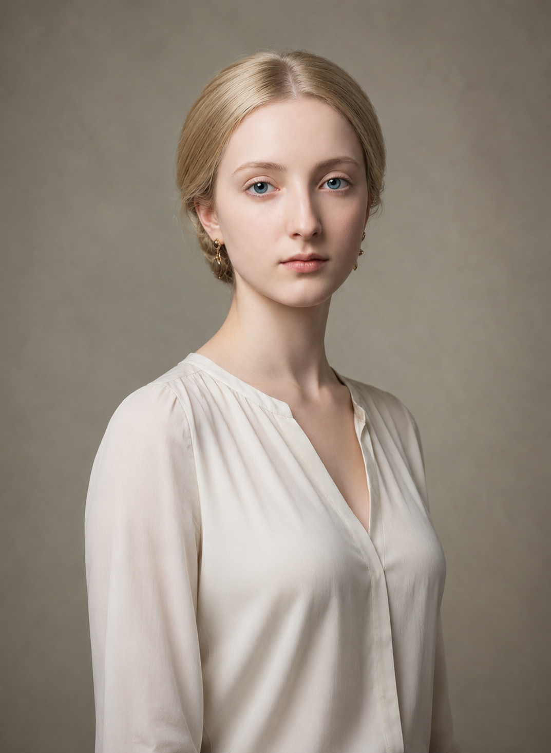 Princess Helena of the United Kingdom by Franz Xaver Winterhalter - AI Reconstruction