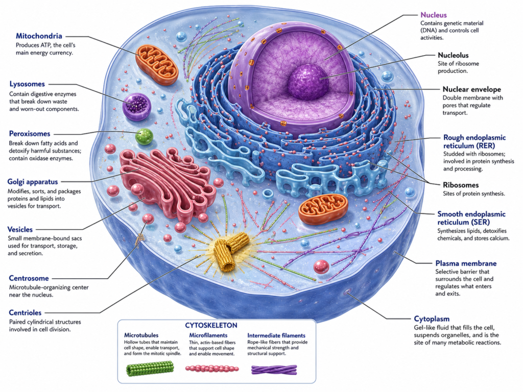 ChatGPT Images 2.0, the New Champ A cross section of the a human cell