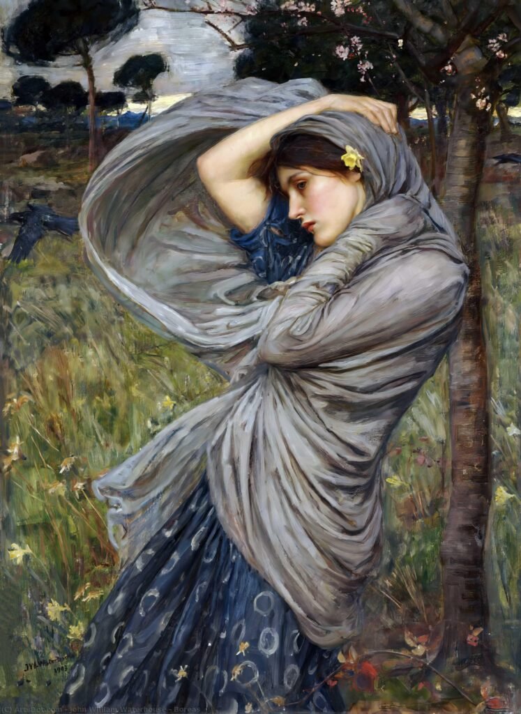 Boreas by John William Waterhouse