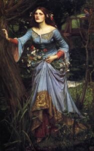 Ophelia by John William Waterhouse, 1910