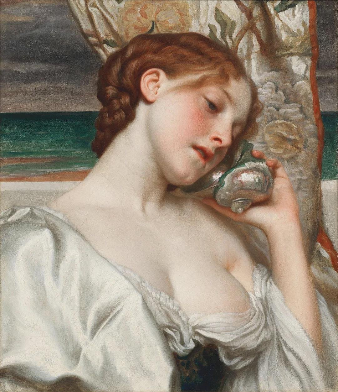 Sea echoes by Frederic Leighton
