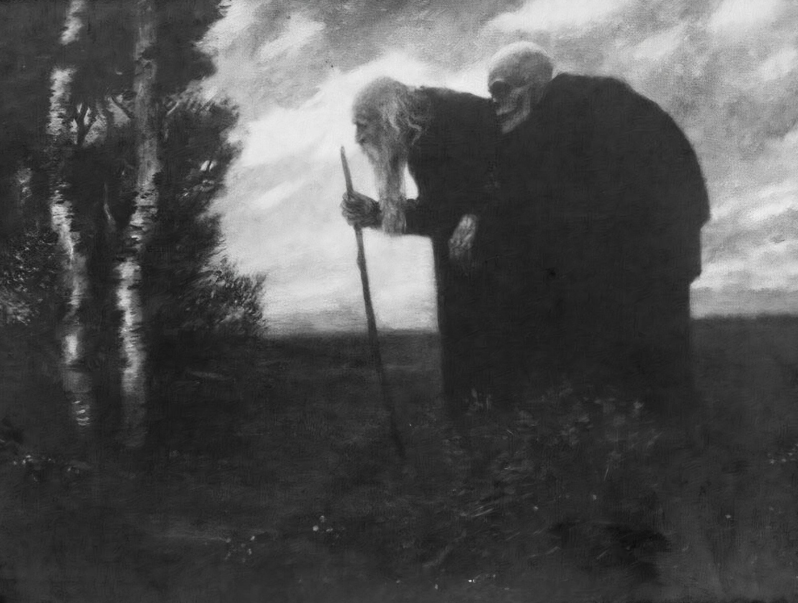 Sunset of life by Adolf Hengeler