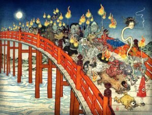 Night Parade of One Hundred Demons by Hyakki Yagyō