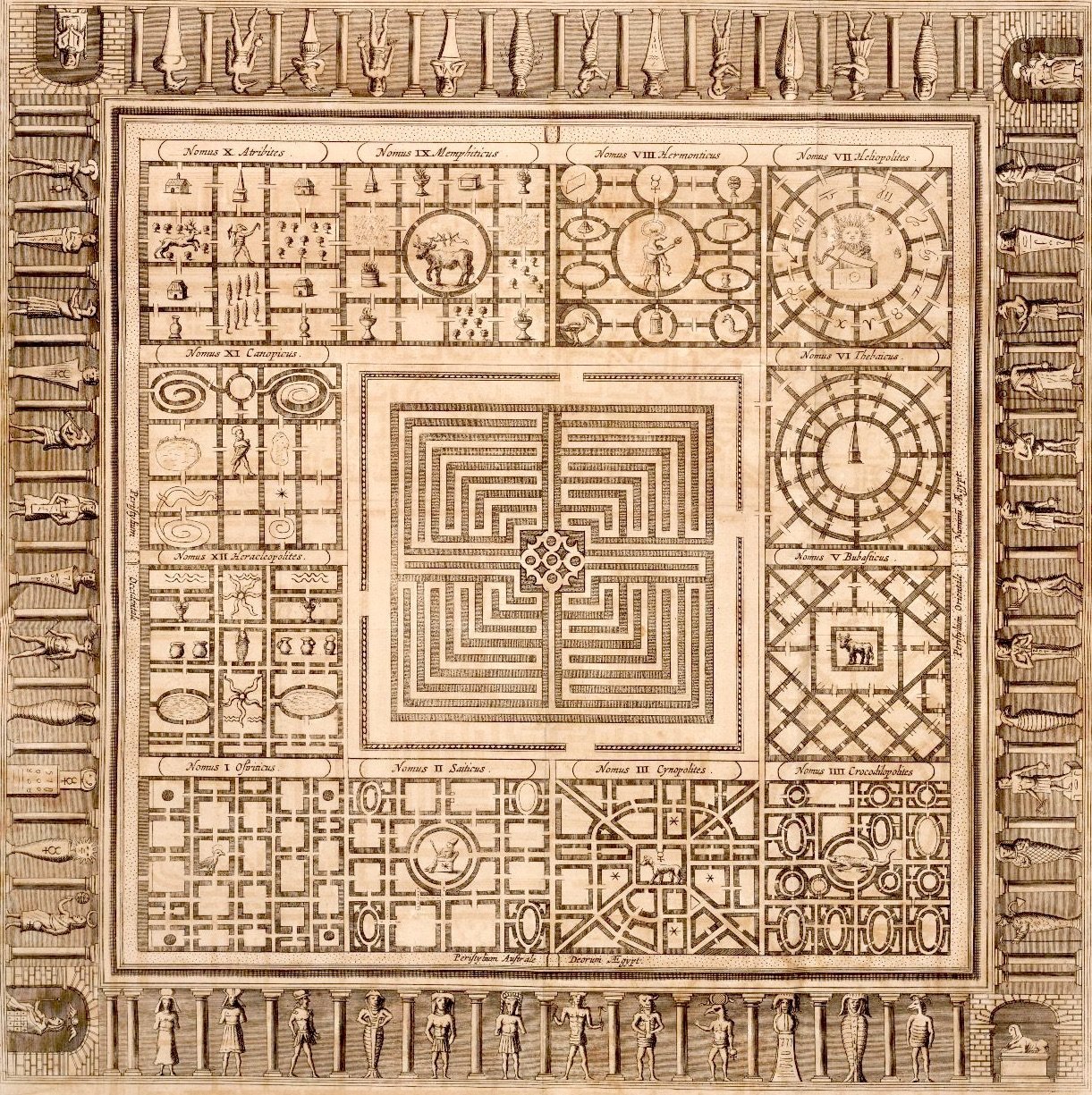 The Labyrinth at Hawara — A little known lost wonder of the ancient world